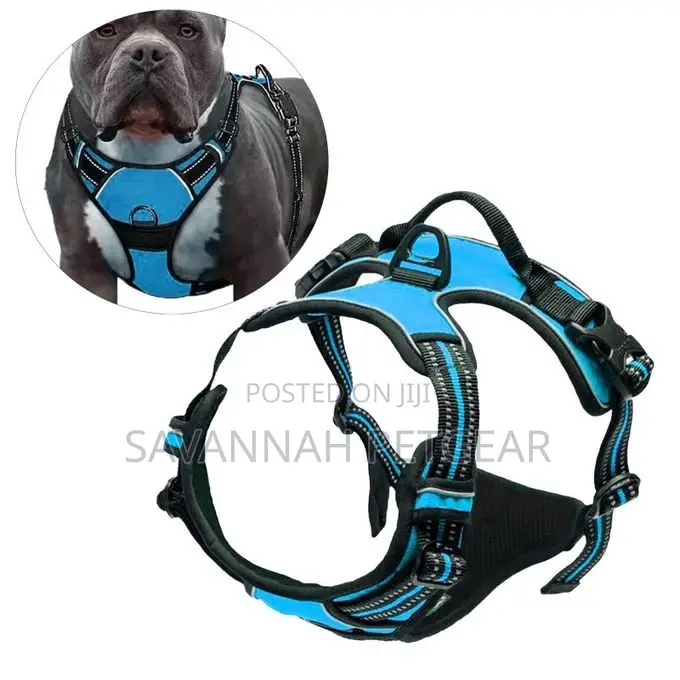 Breathable Dog Harness Vest Lightweight Adjustable for Pet L