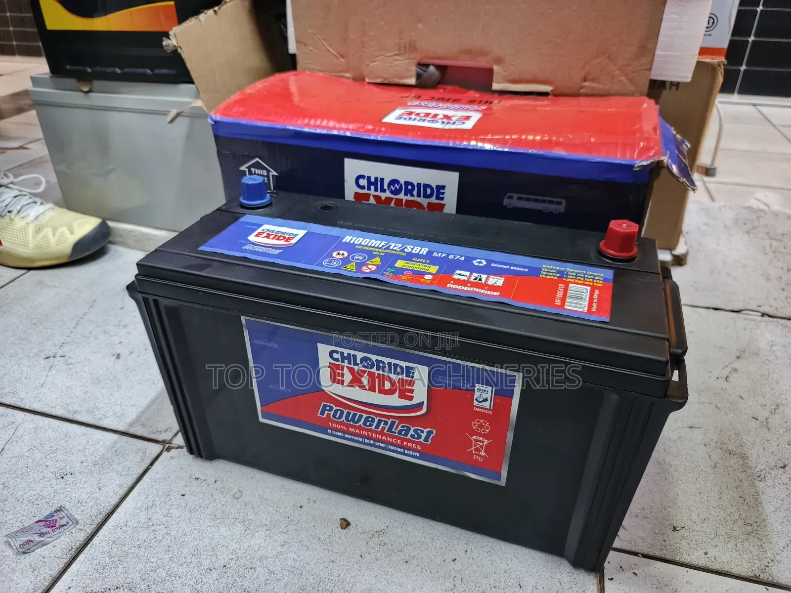 Chloride Exide N100 Dry Car Battery
