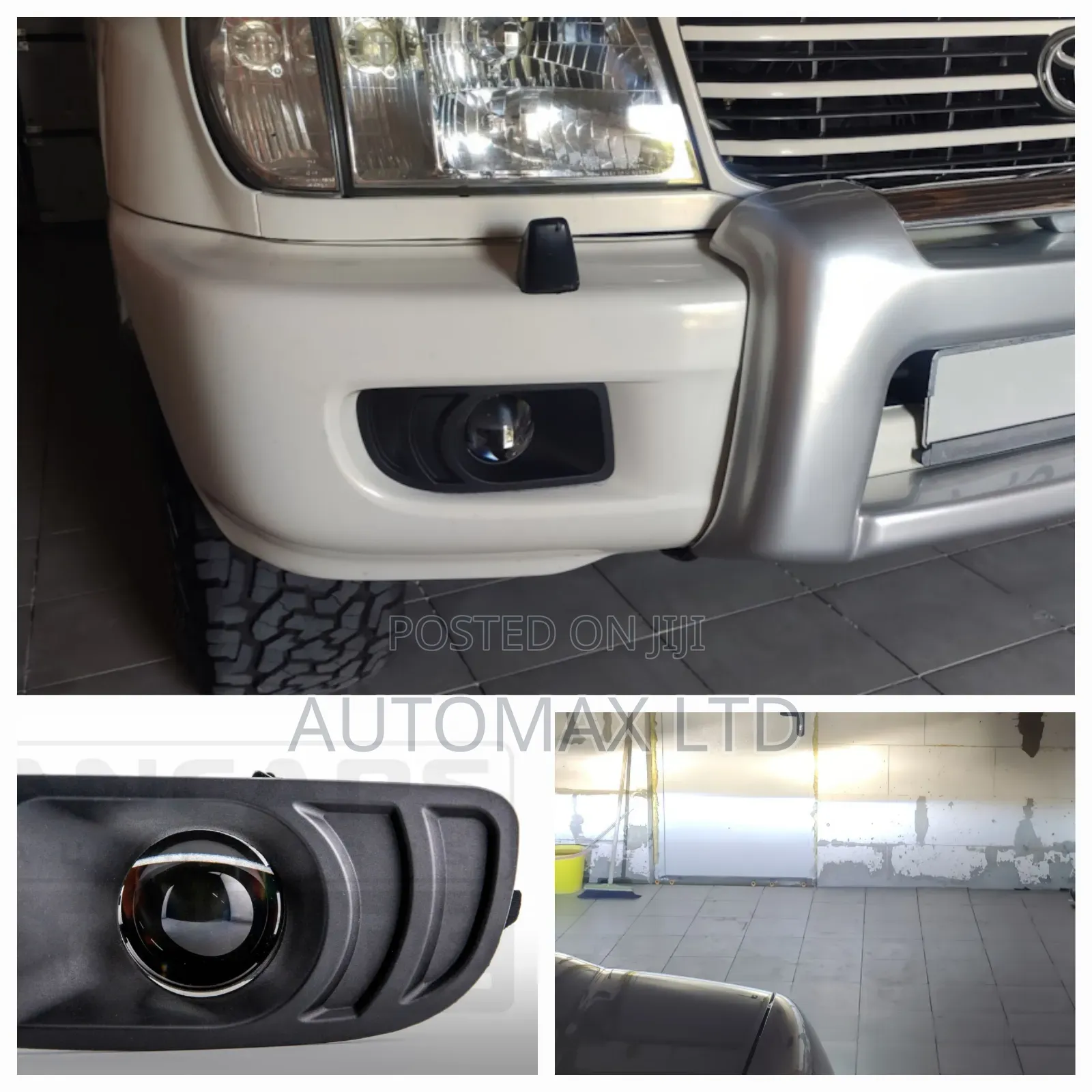 Dual Colour, BI-LED Fog Lamps. For Toyota Land Cruiser FJ100