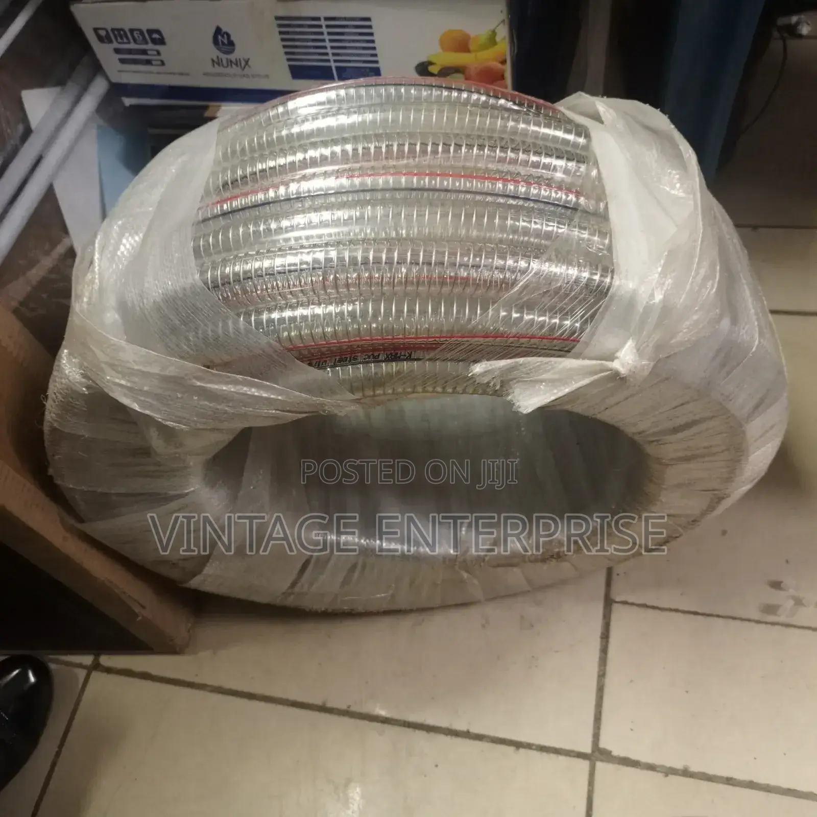 Suction Pipe Clear Wired 1"X30M