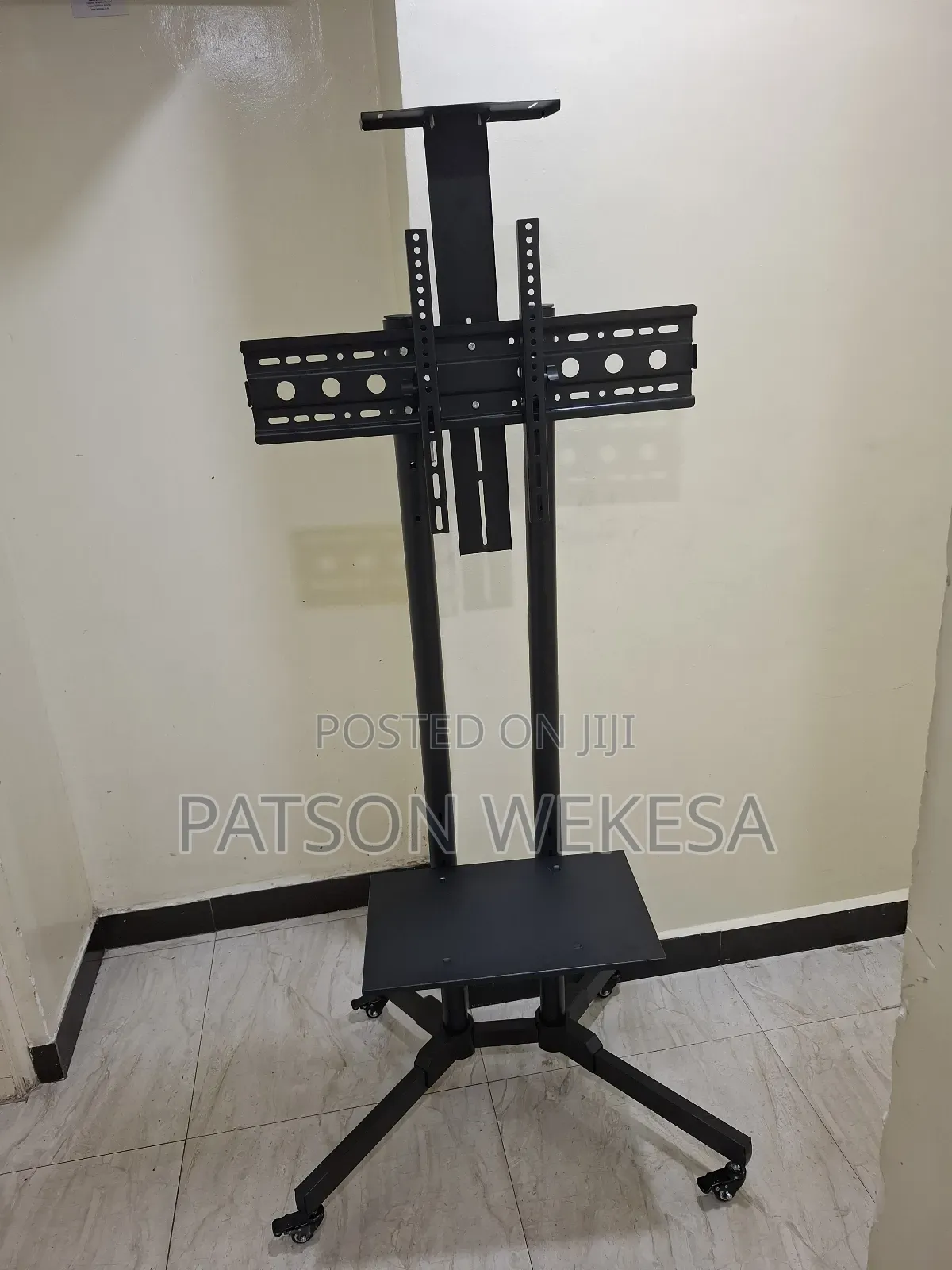 Adjustable TV Trolley Stand Suitable for 32-65 Inch
