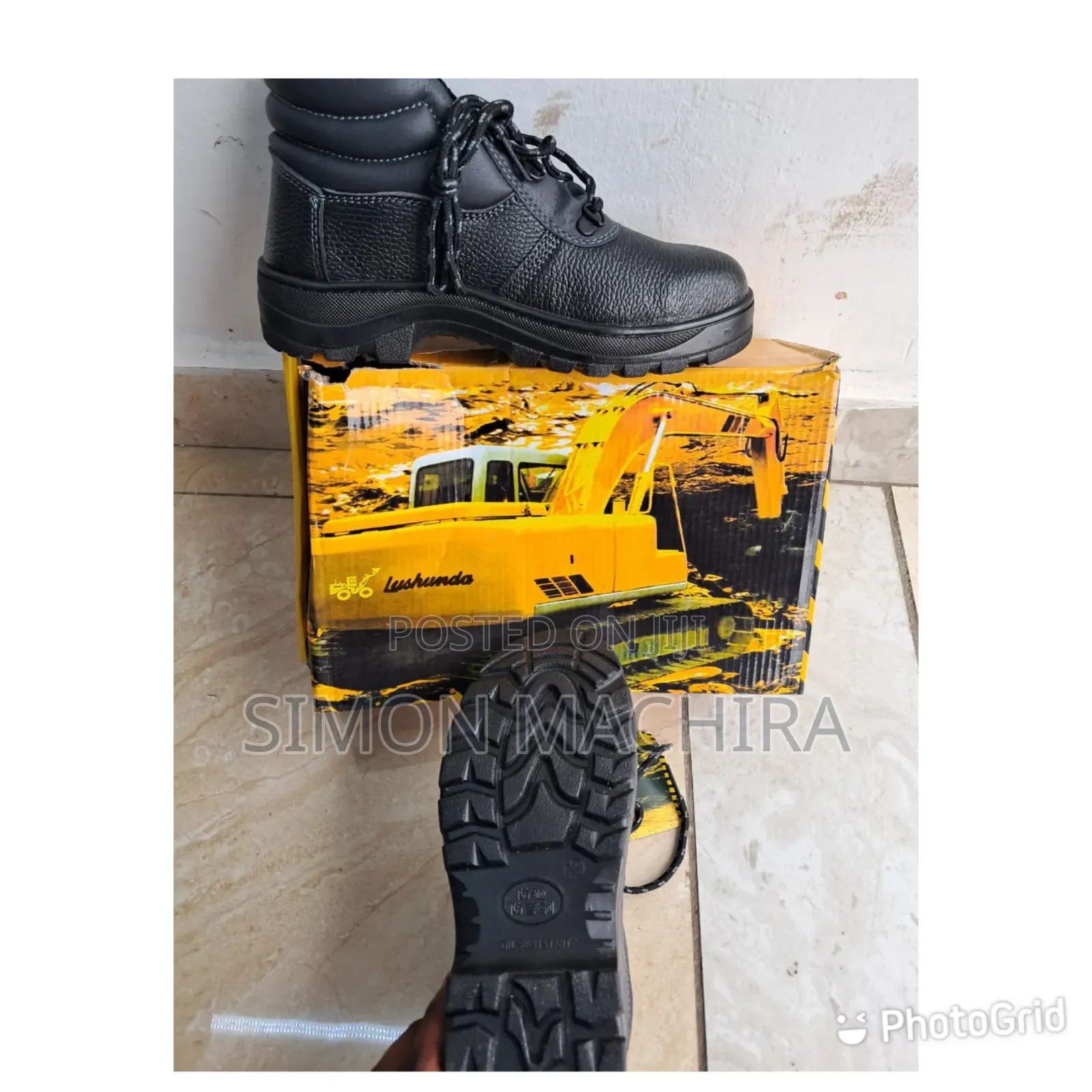 Hard Leather High Quality Safety Boots. Safety Shoes