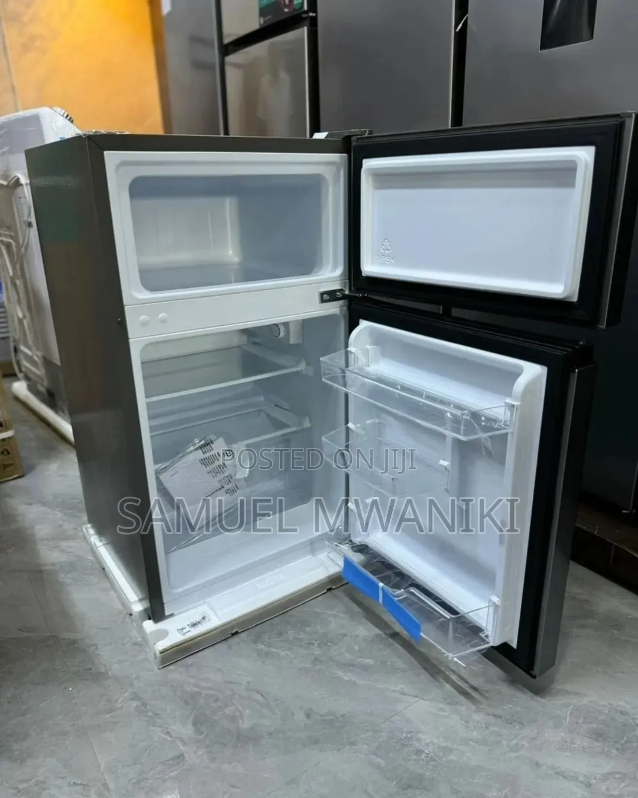 Hisense 91 Liters Double Door Fridge
