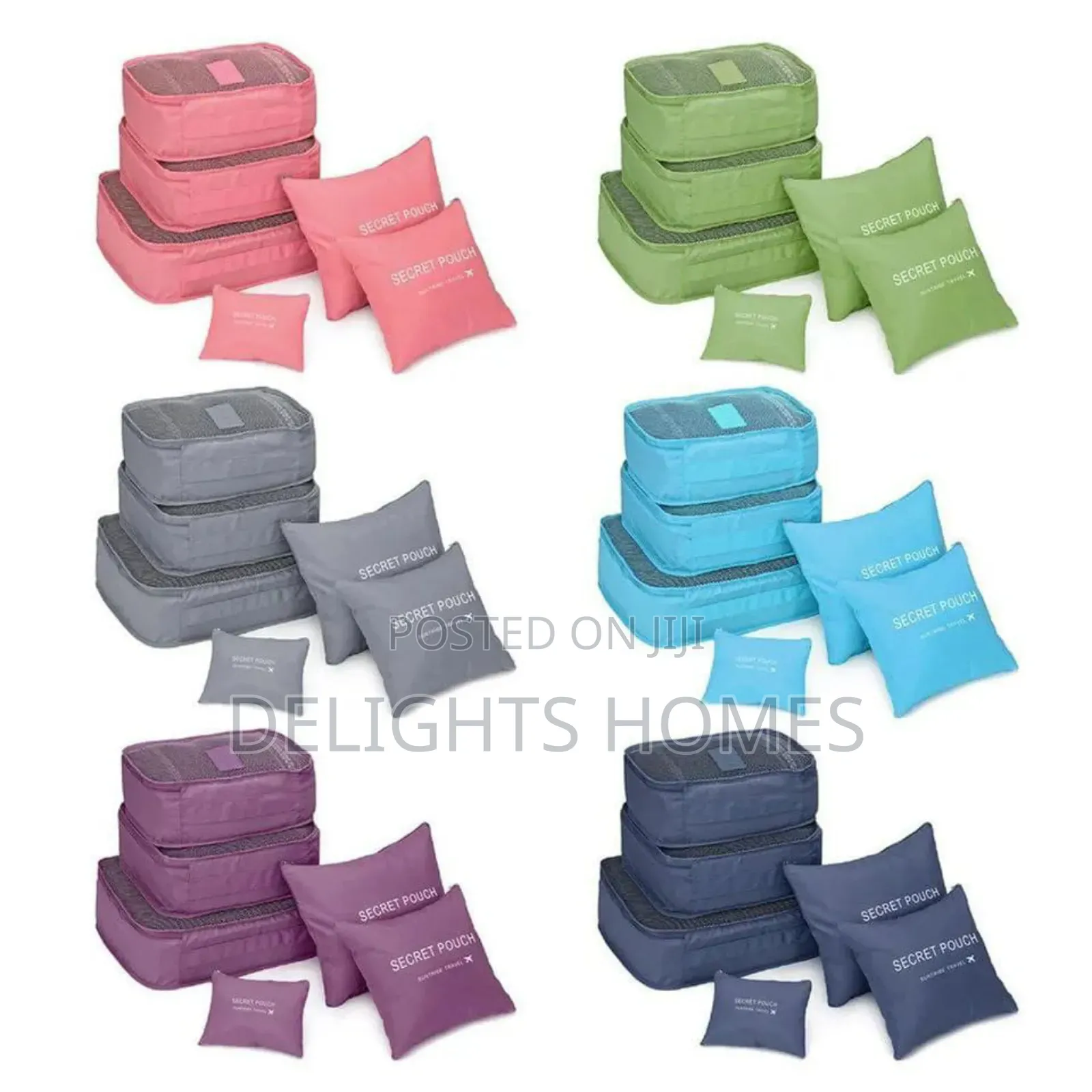 6pcs Luggage Travel Organizers for Suitcase-Hog