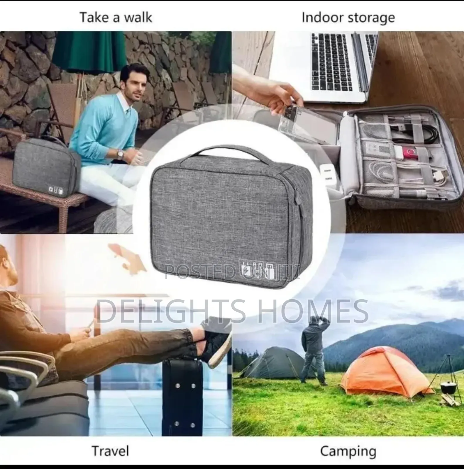 Large Capacity Storage Bag / Cable Organizer-Hog