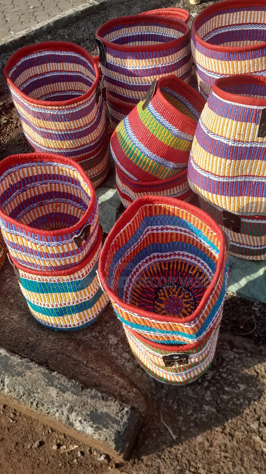 Ruraciu Baskets Manilla Material