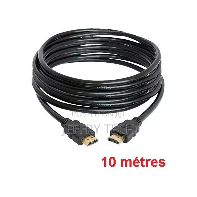 HDTV Cable Hdmi 10 Meters - Black