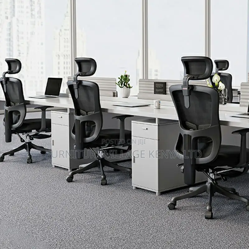 Office Seat -Executive Black High-Back Office Chair