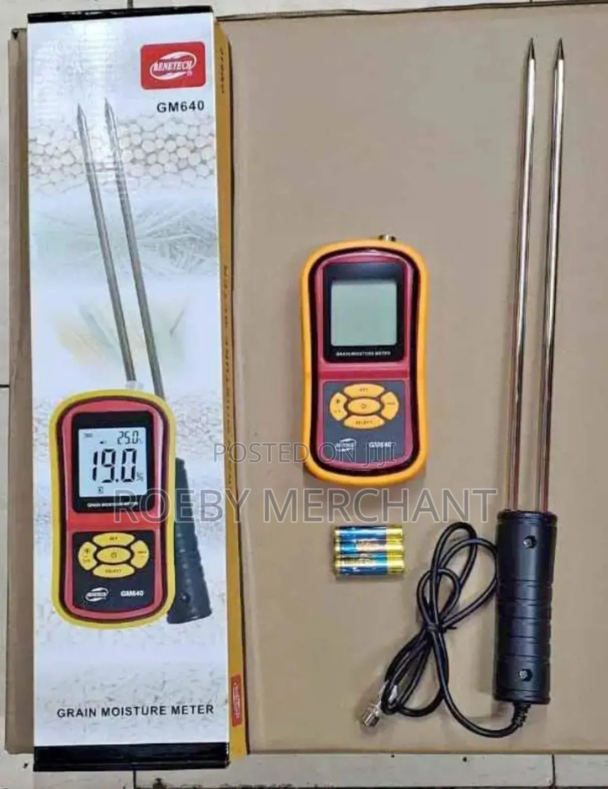 Cereal Grain Moisture Meter