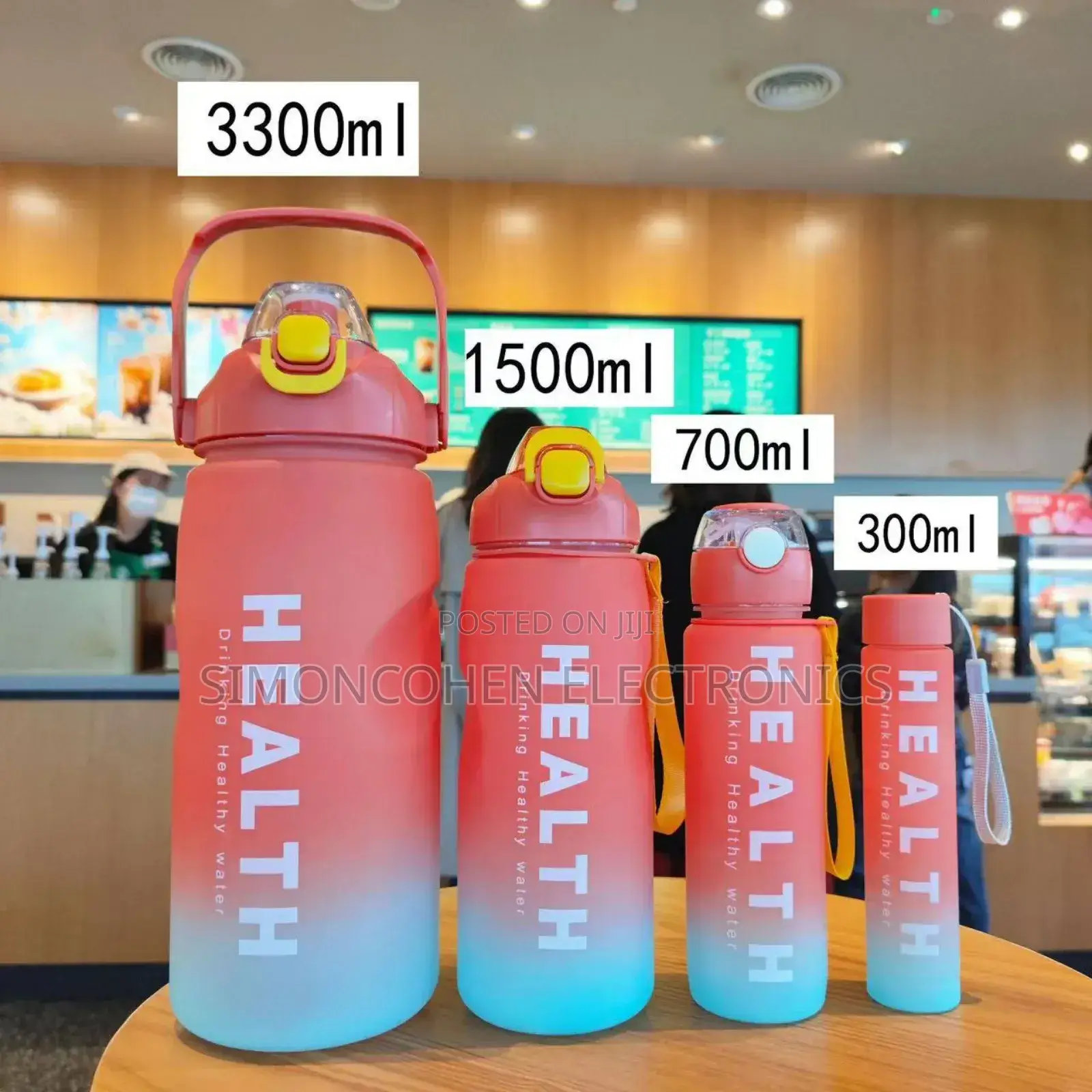 4in1 Health Water Bottle