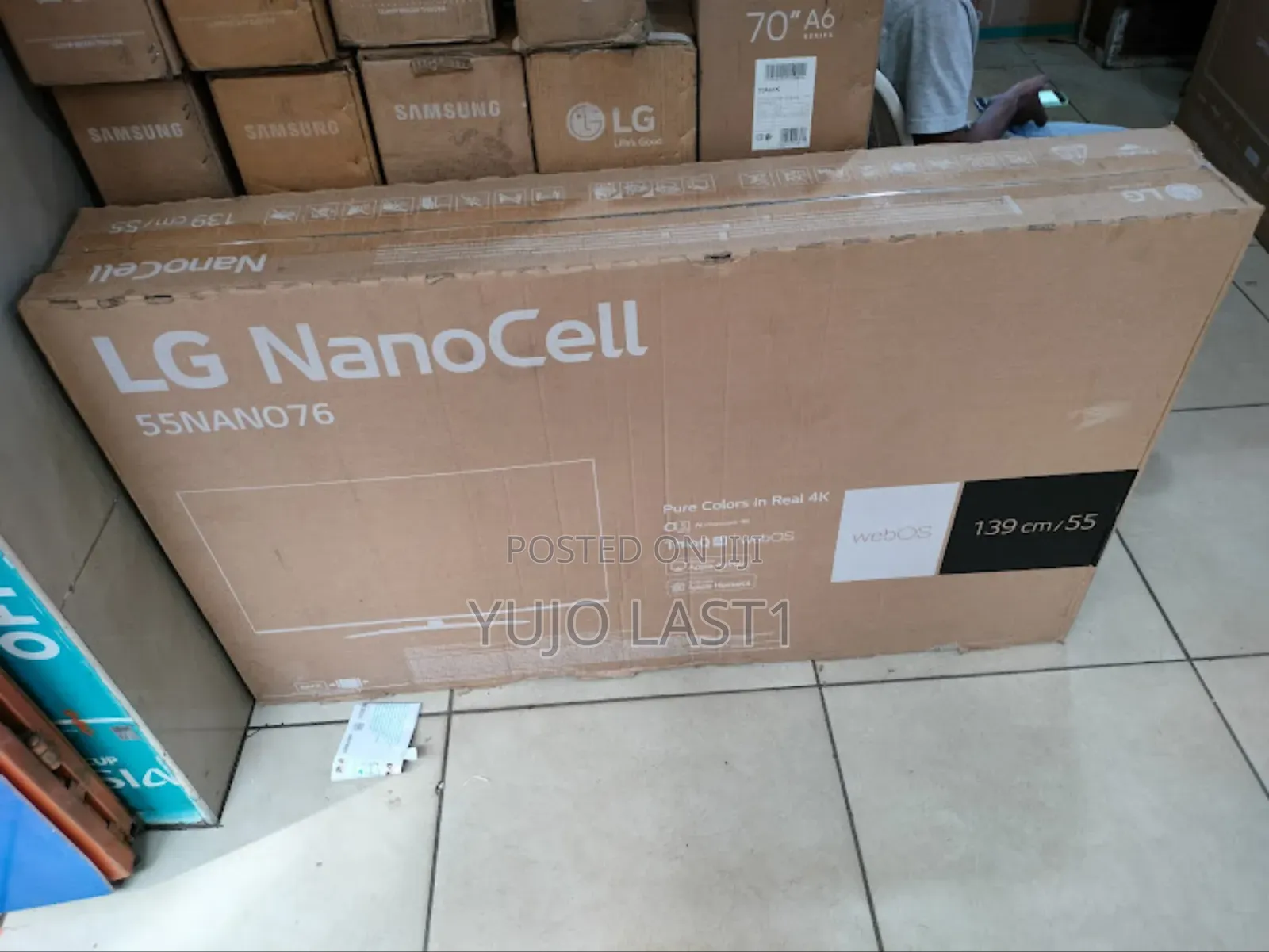 Lg Nanocell Nano76 55 Inch Tv Late 2023.