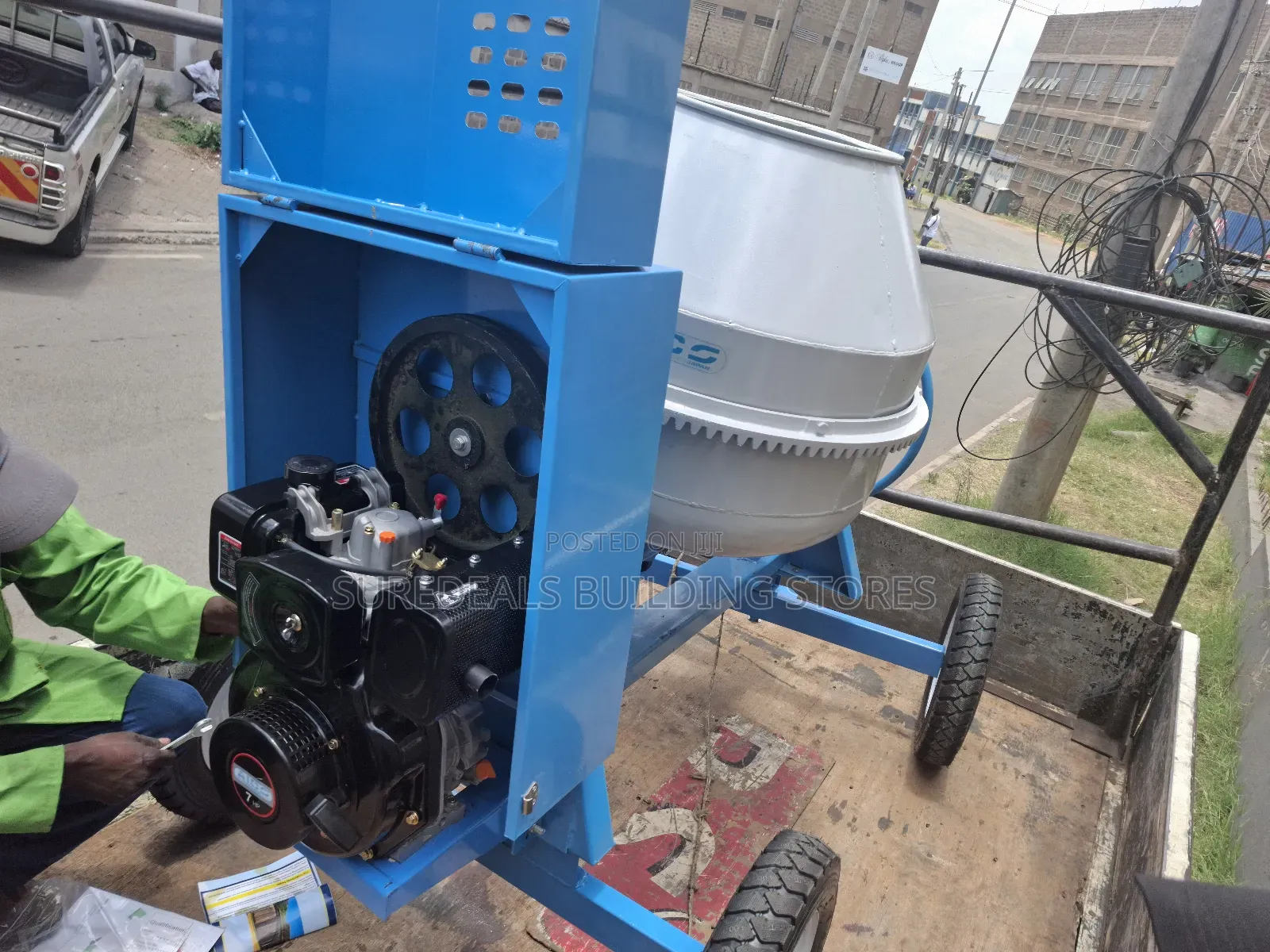 Aico Japan Concrete Mixer 400ltrs With Diesel Engine.