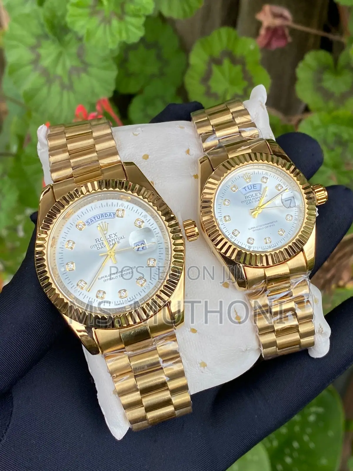 New in Rolex Couple Watches