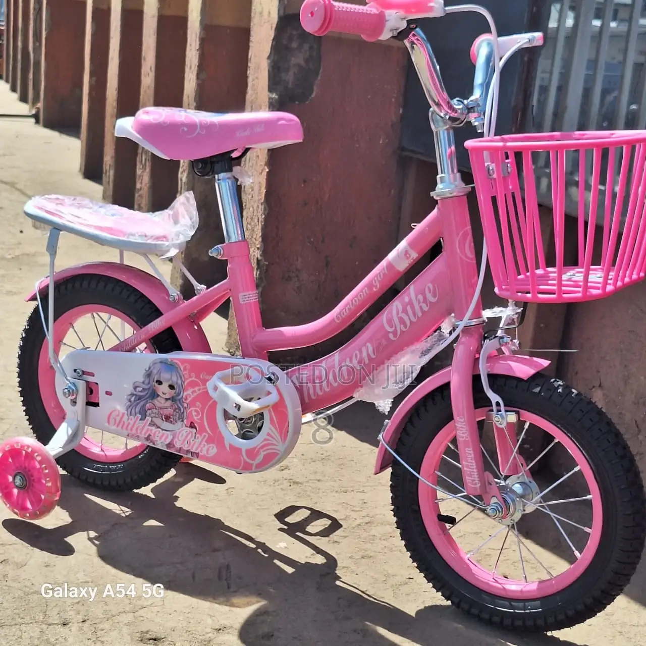 12" Kids' Bicycle With Training Wheels Ages 2-4