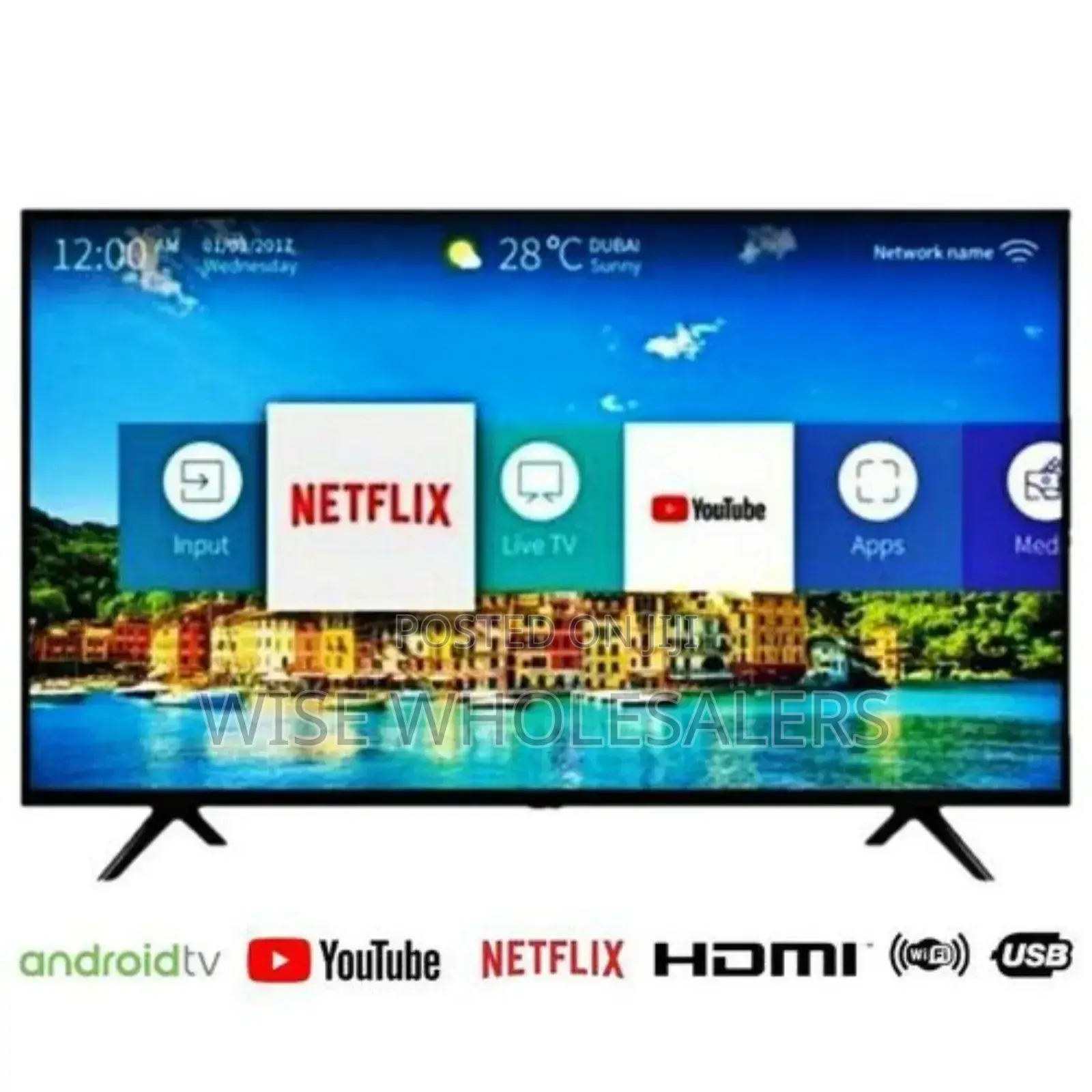 Ctc Smart Android Tv With Inbuilt Youtube Wifi- 43'' Availab