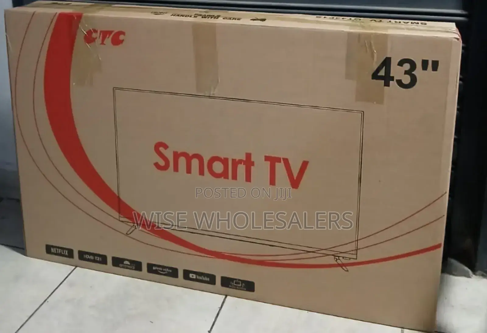 Ctc Smart Android Tv With Inbuilt Youtube Wifi- 43''
