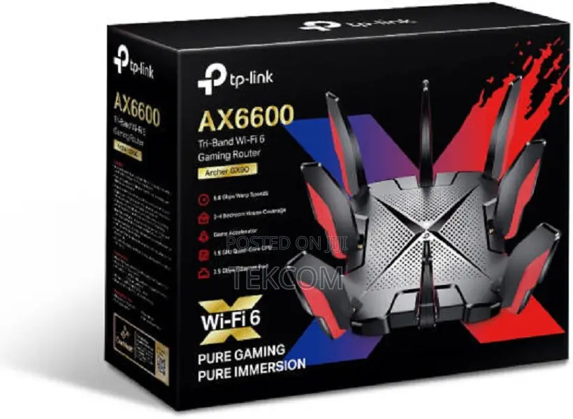 Tp-Link Archer GX90 AX6600 Gaming Router