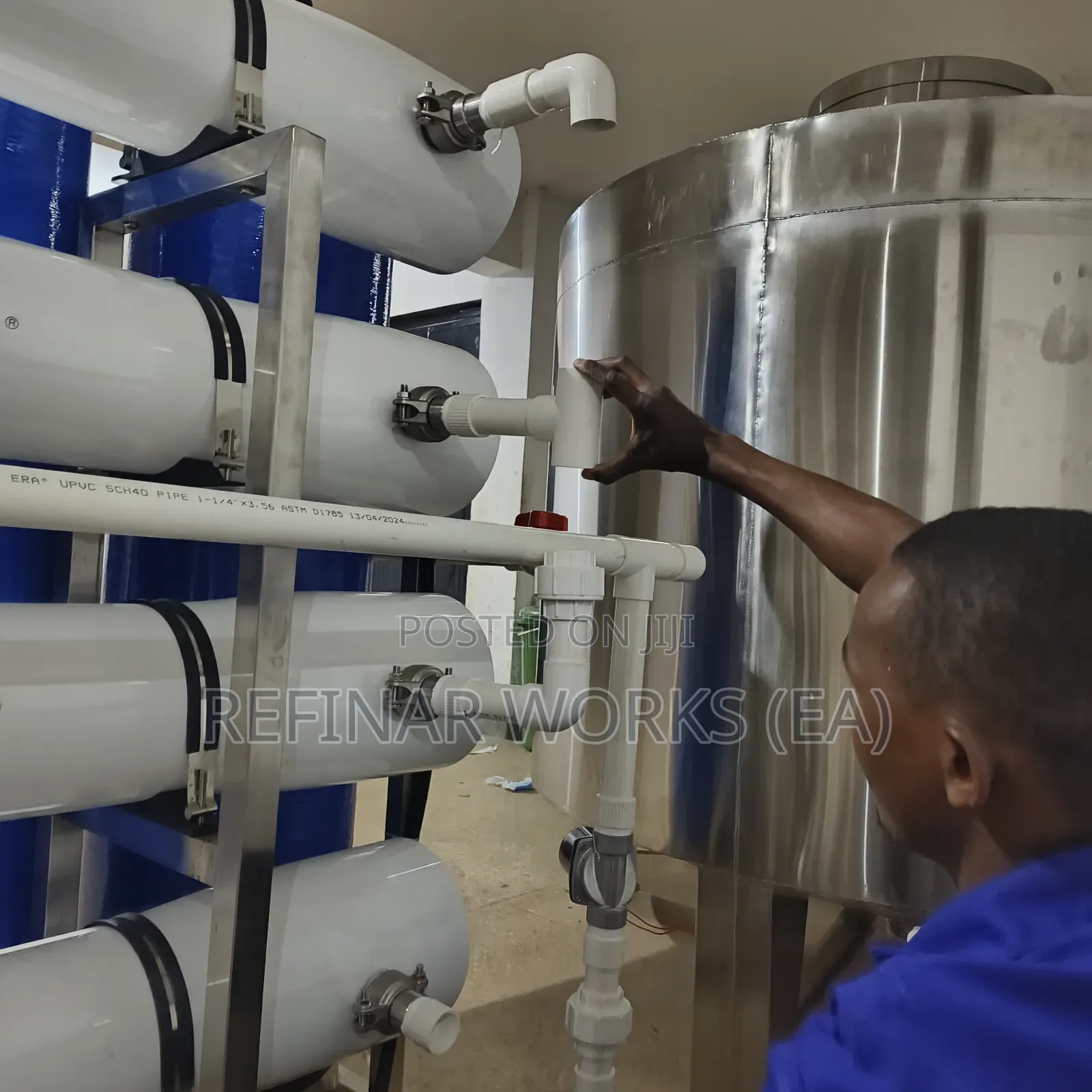 Commercial and Industrial Water Purification Machines - RO