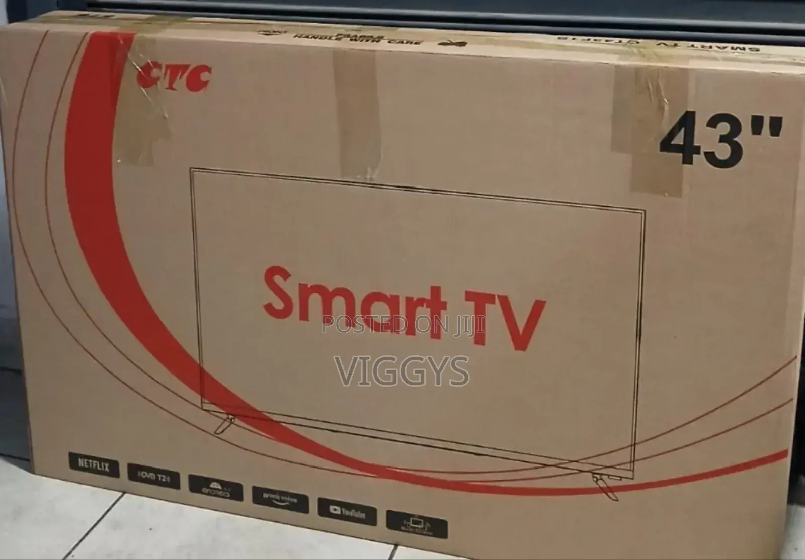 New CTC Smart TV 43 Inch T-6