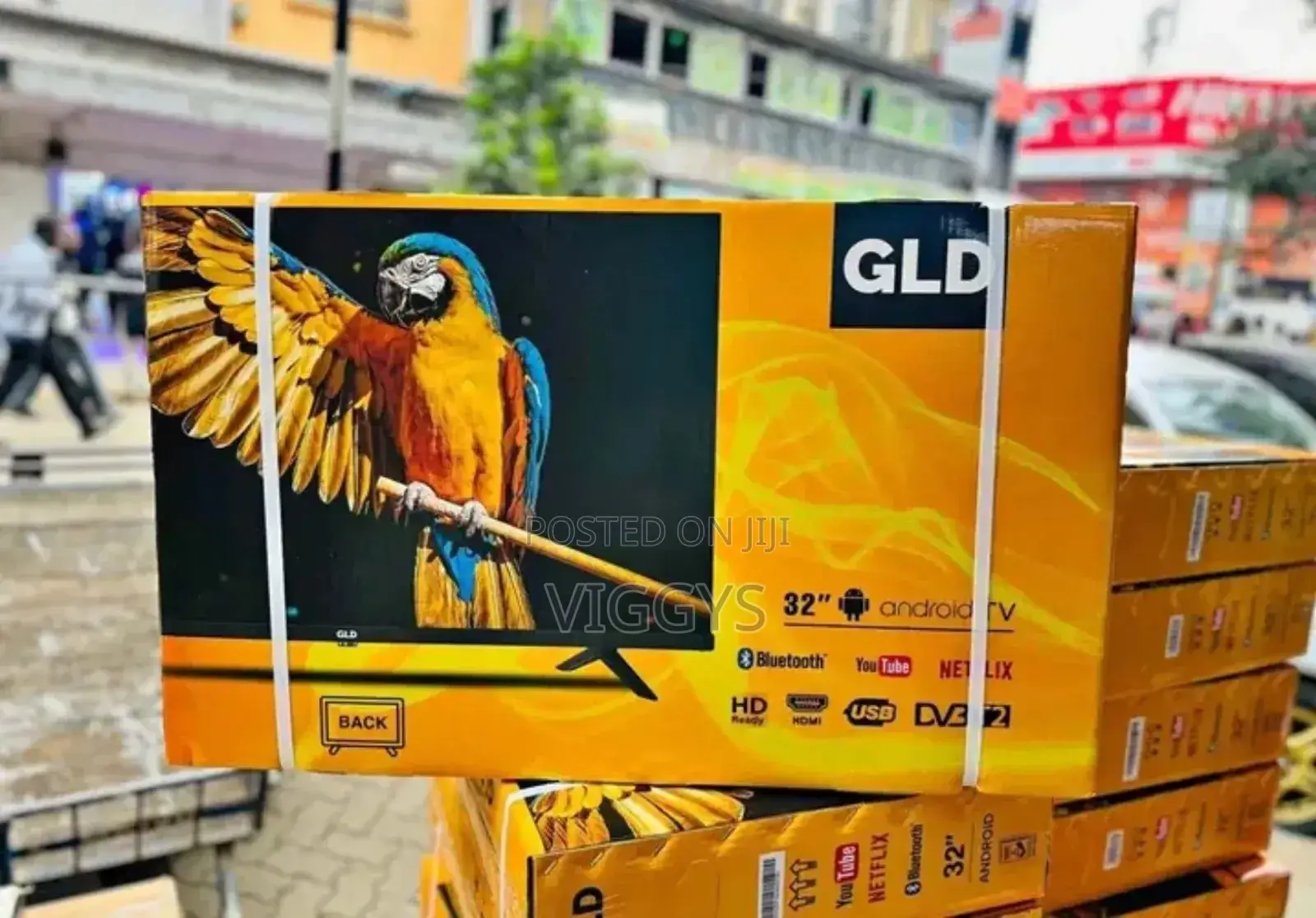 GLD 32 Inch/ Smart TV / Bluetooth/ Flameless F-6