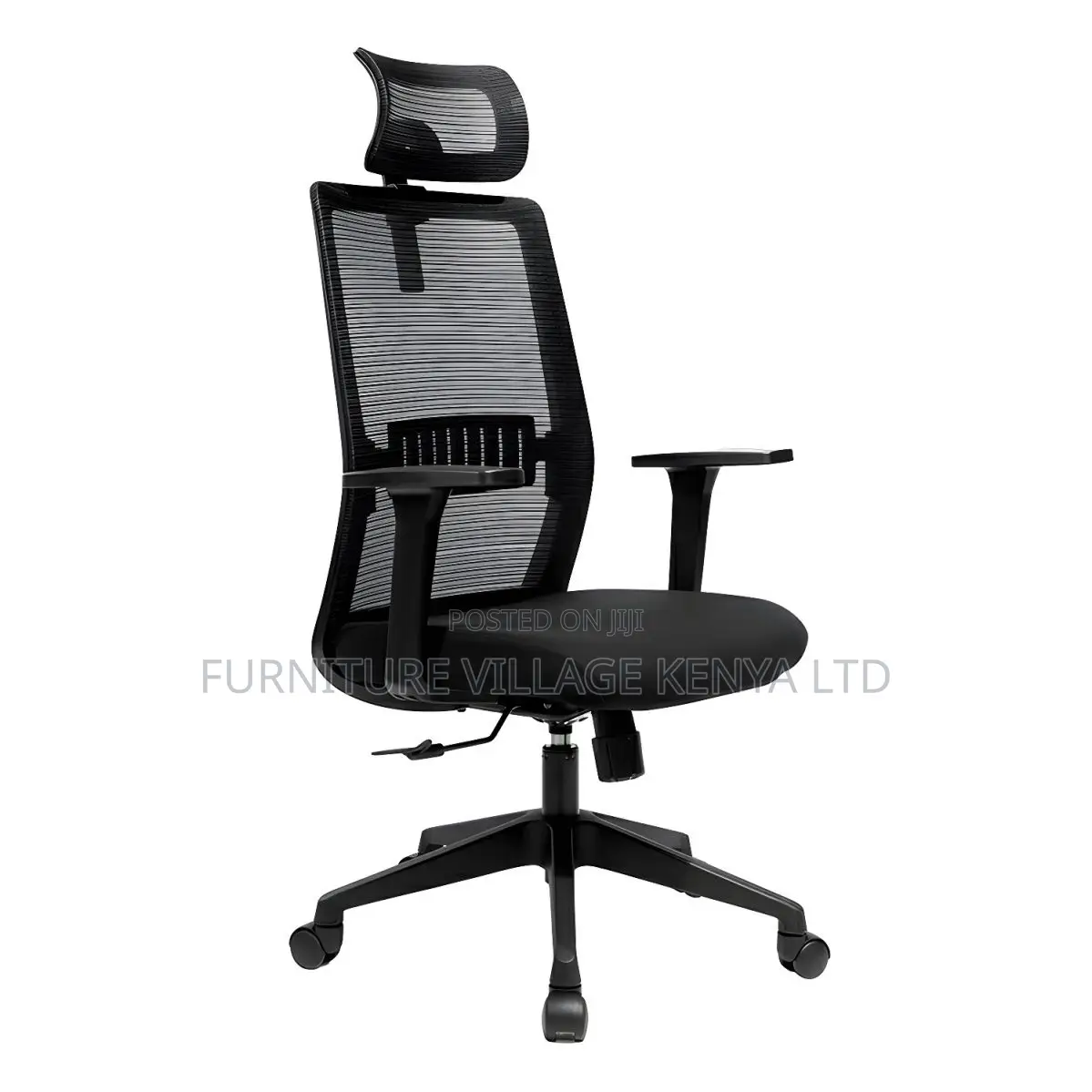 High Back Modern Task Chair With Adjustable Seat Height