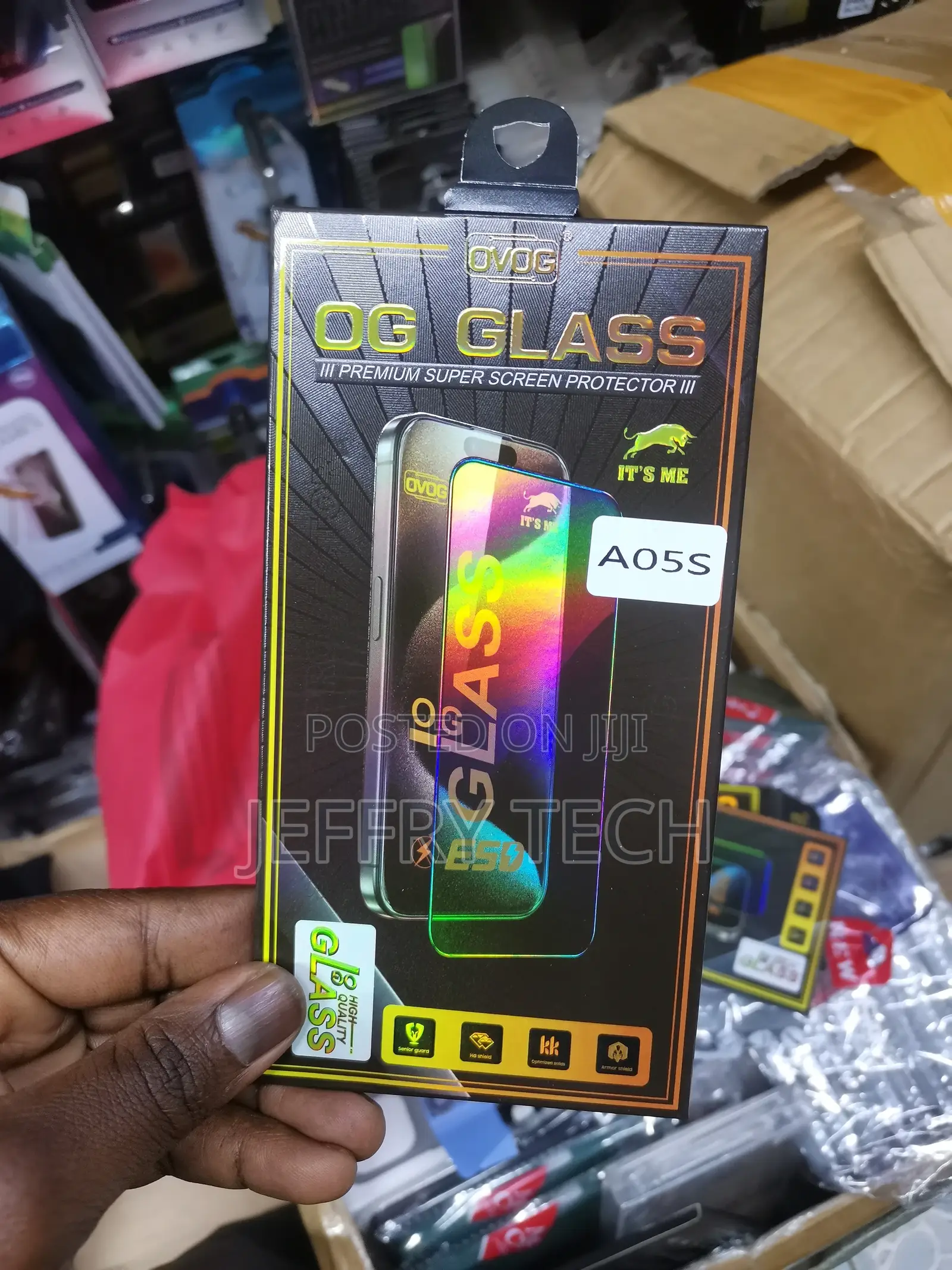 OG Glass Screen Protectors Full Coverage Samsung A05s