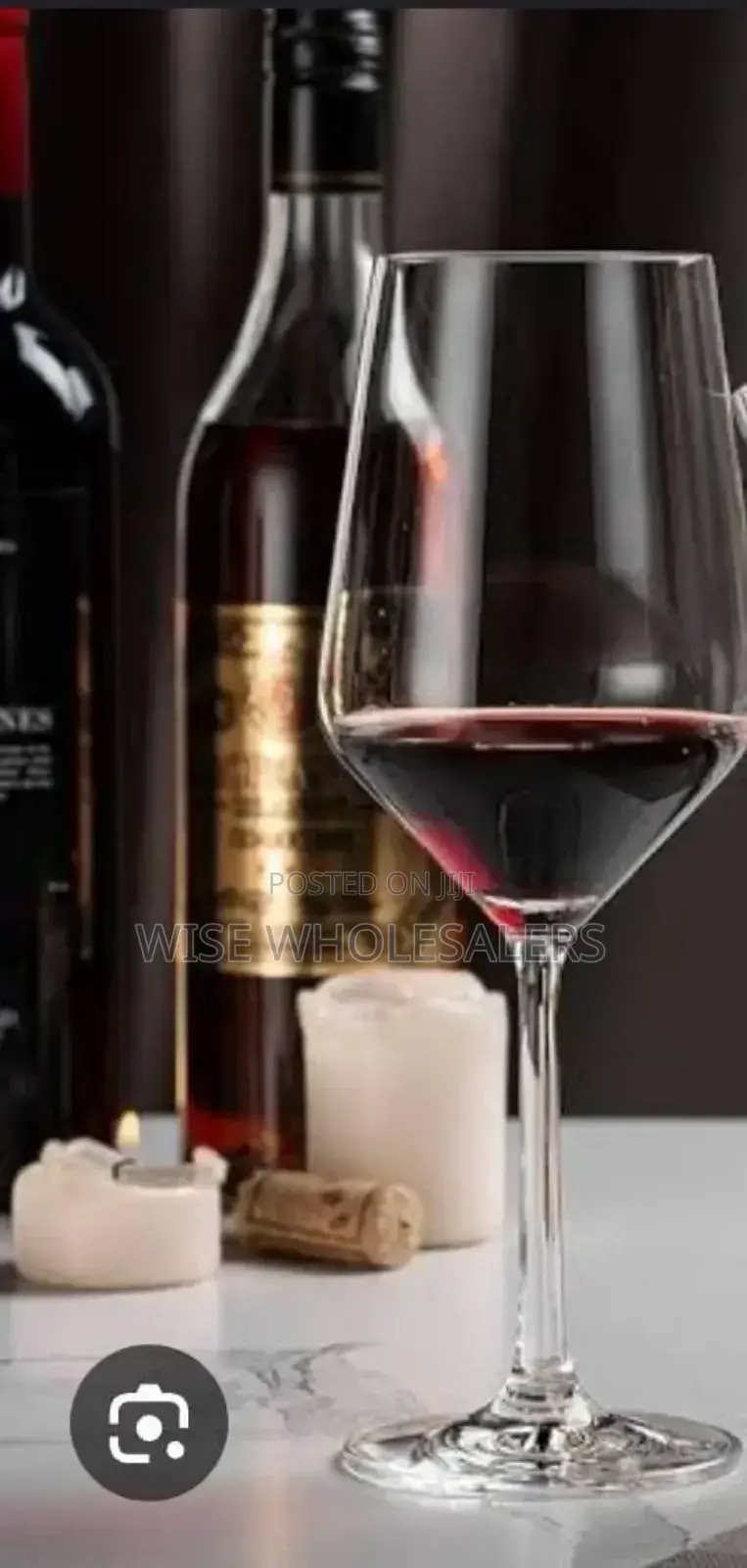 6 Pcs Poly Carbonate Wine Glasses (250ml)√✓✓√..