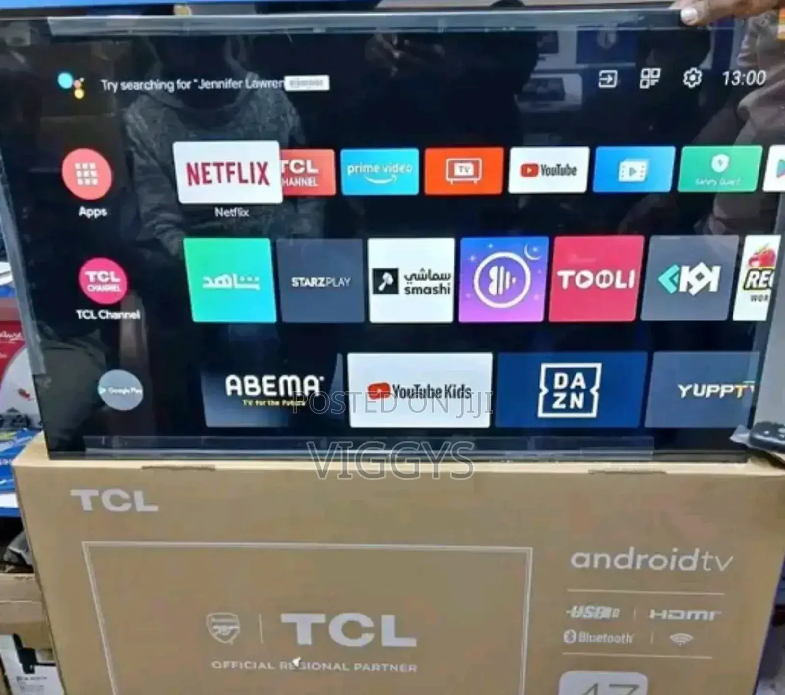 New TCL 43 Inch Smart Tv With HDMI N-7