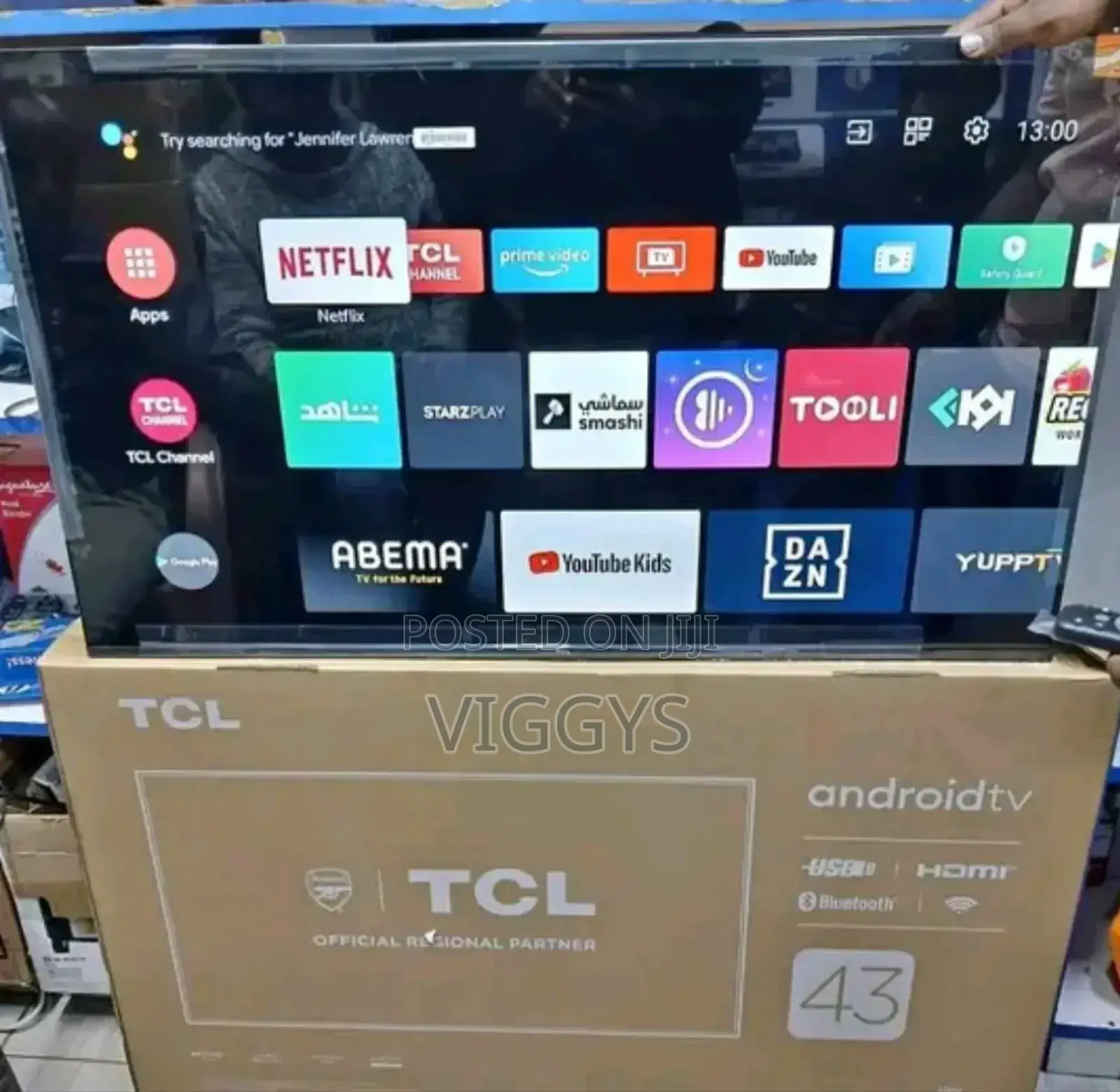 New TCL 43 Inch Smart Tv With HDMI N-7