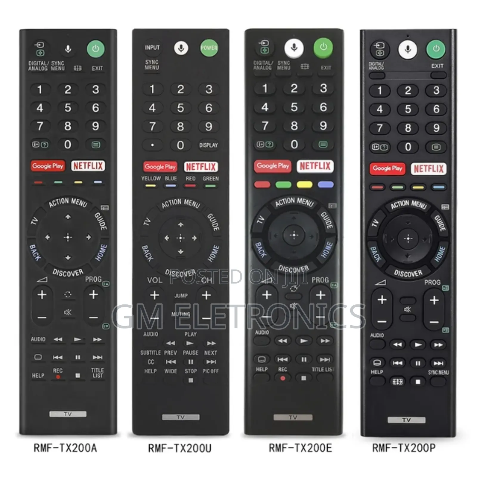 Voice Remote Control Use for Sony TV RMF-TX200P RMF-TX200E.