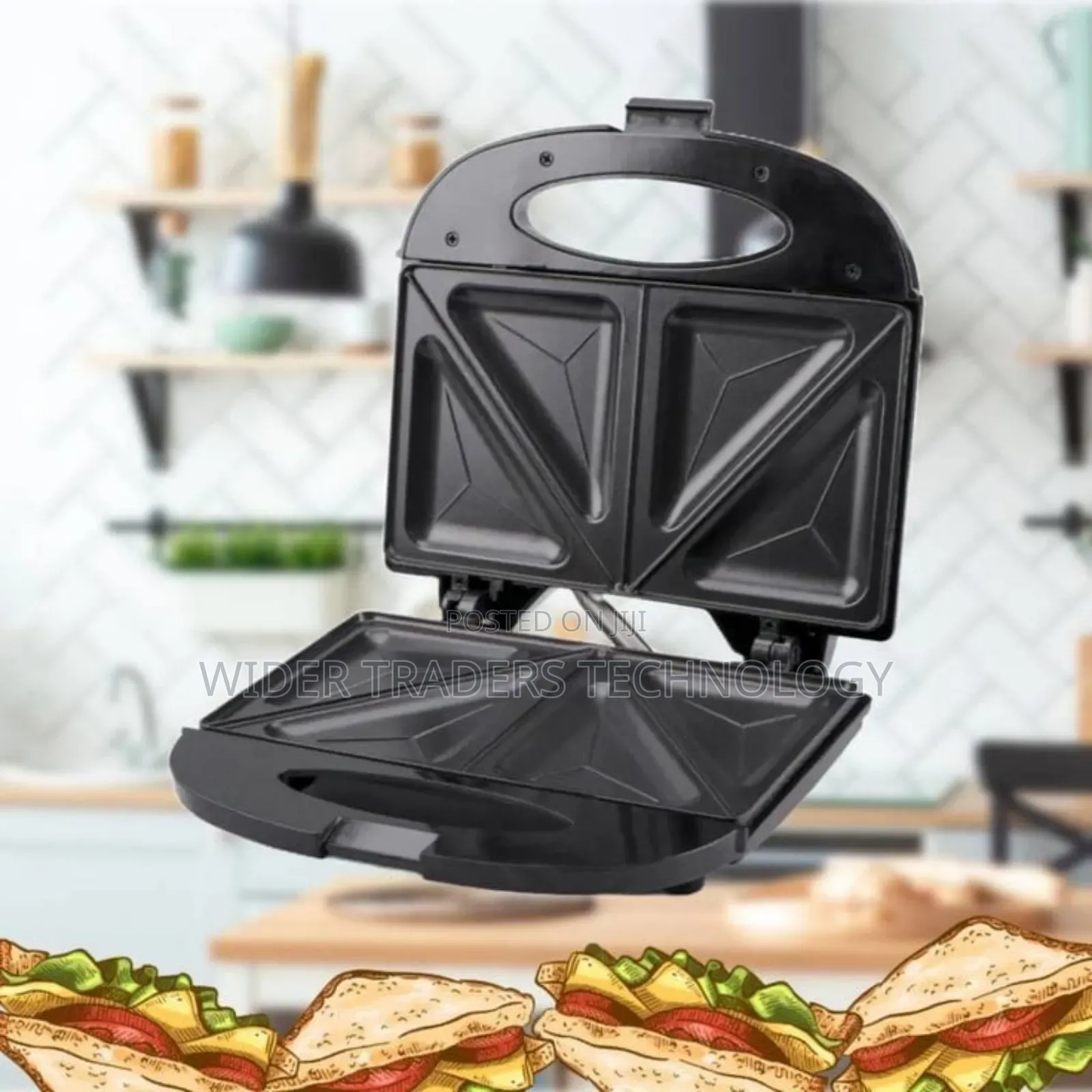 2 Slice Sandwich Maker 
2 Slice Sandwich Plate
