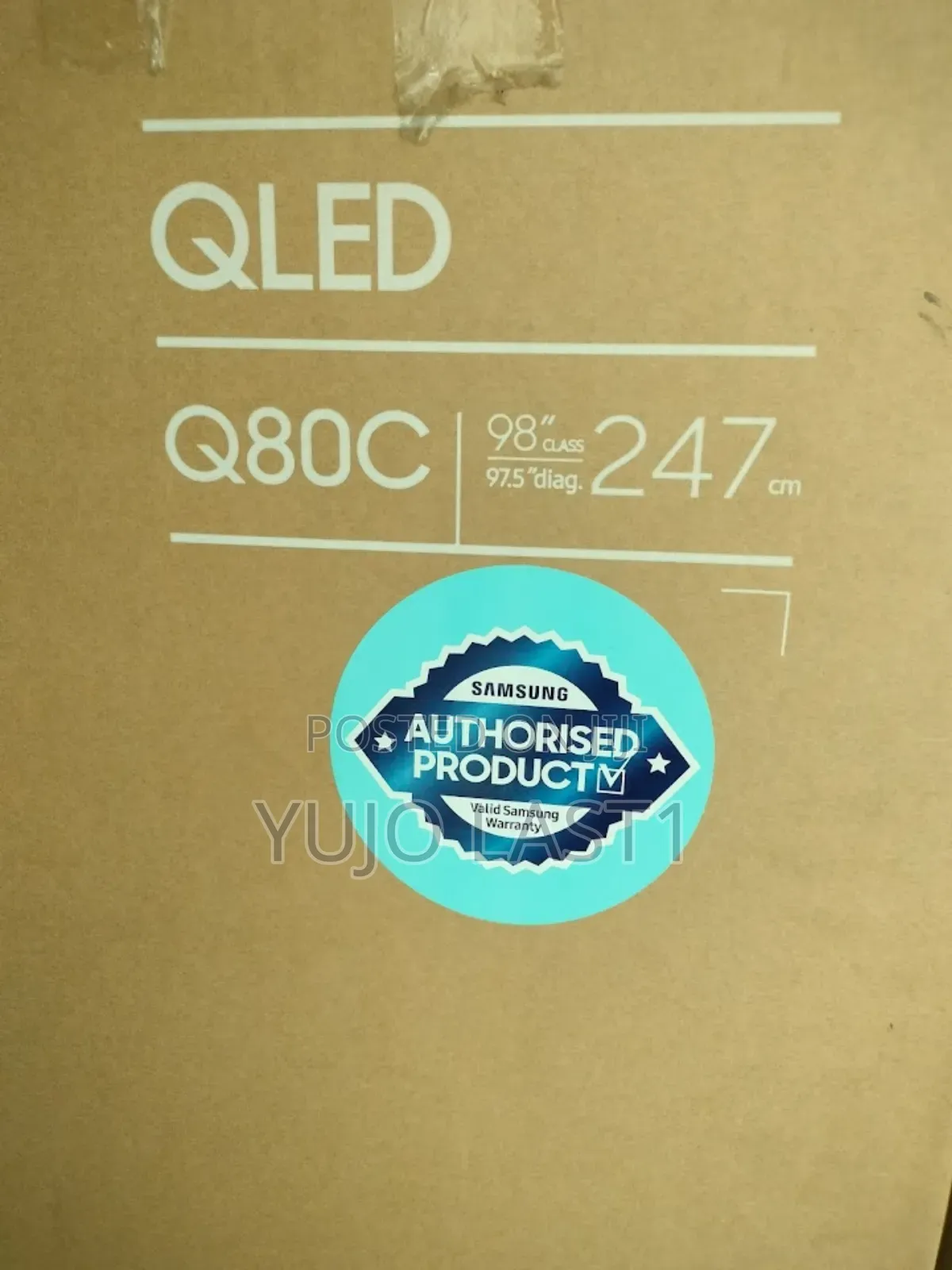 Samsung 98 Inch QLED TV > Q60c 247CM (LATE 2023)