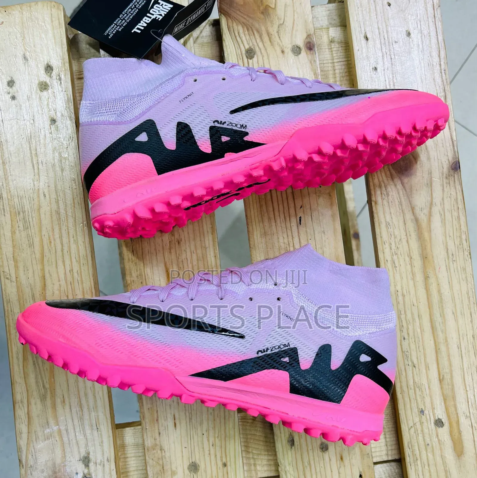 Air Zoom Pale Pink Mercurial Astro Trainers