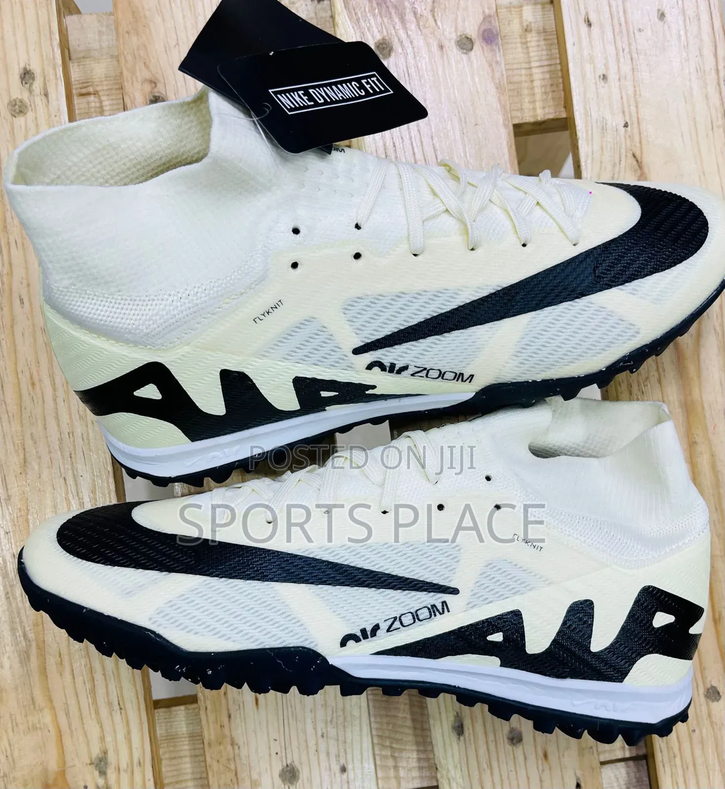 Nike Air Zoom Cream Mercurial Astro Turf Football Trainers