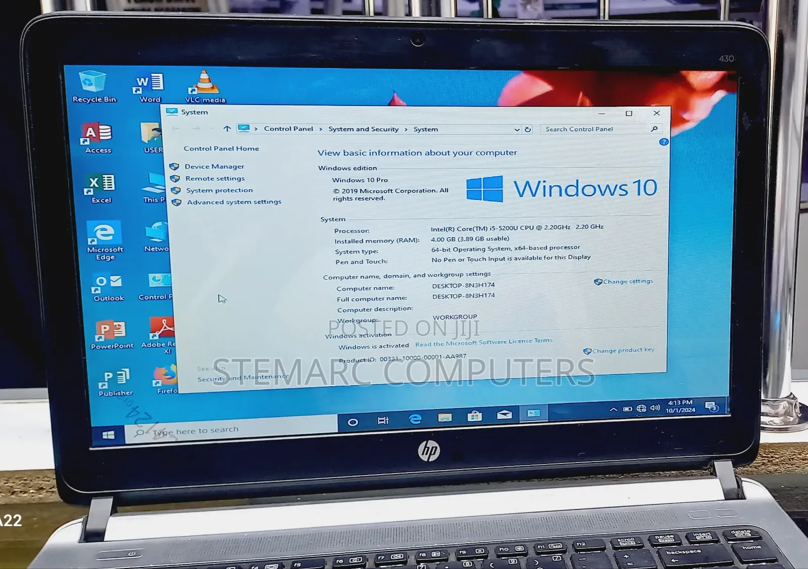 Laptop HP ProBook 430 G2 4GB Intel Core I5 HDD 500GB