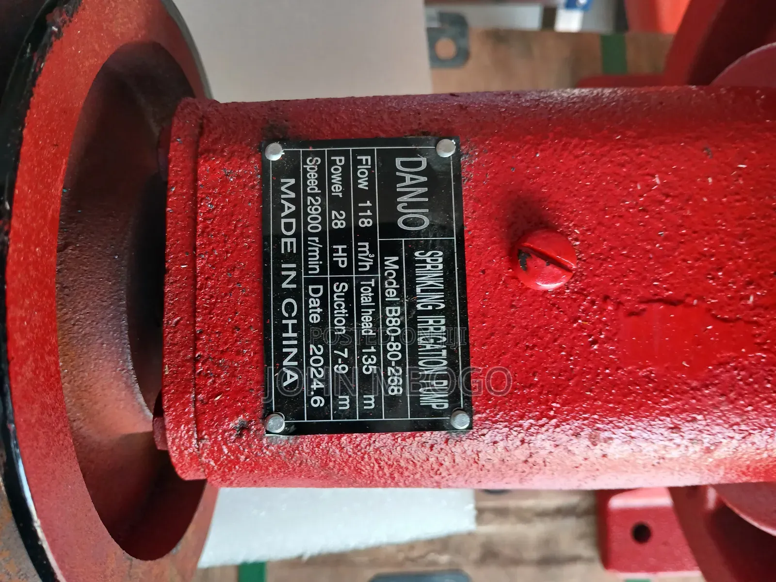 3" High Pressure Bare Pump