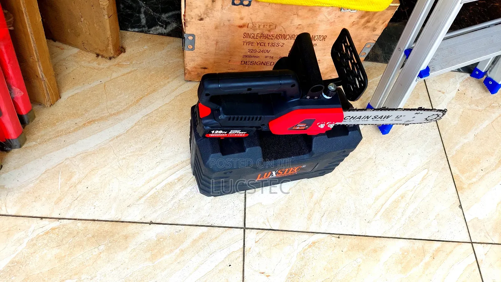 Industrial Lithium-Ion Cordless Chainsaw