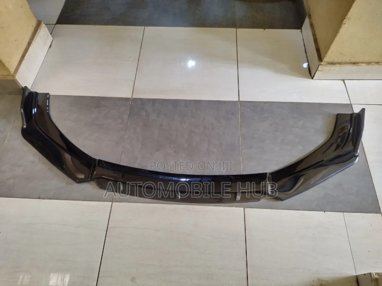 Universal Black Car Front Bumper Lip
