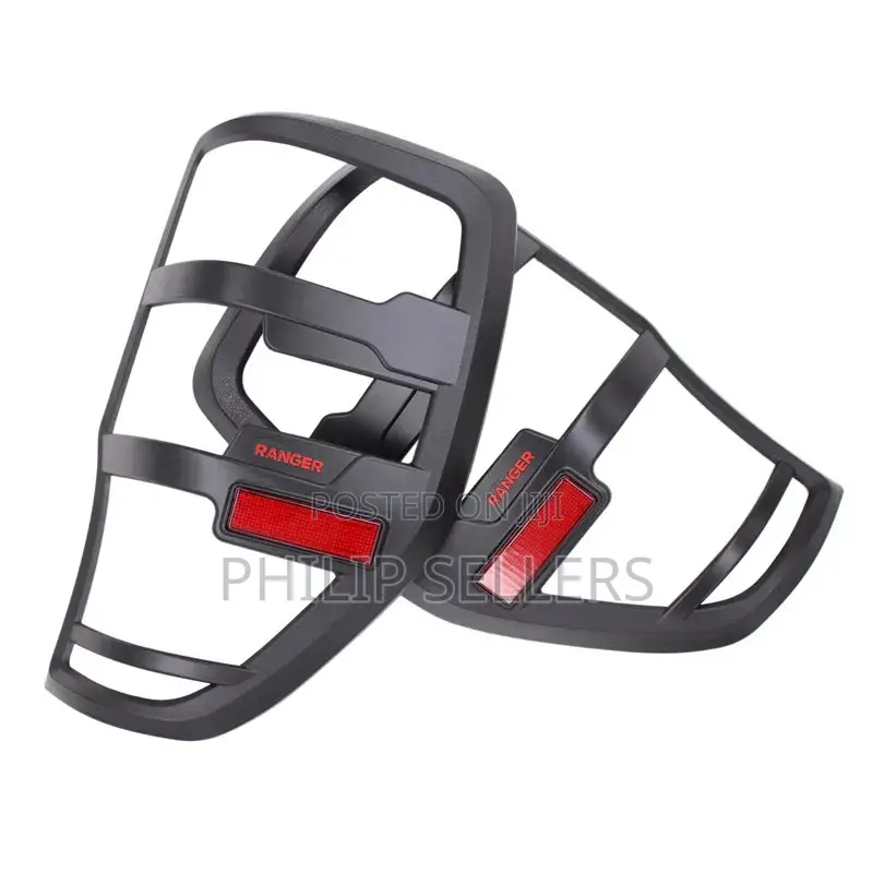 ABS Black Tail Light Cover Fashion Decorative Tail Light Cov
