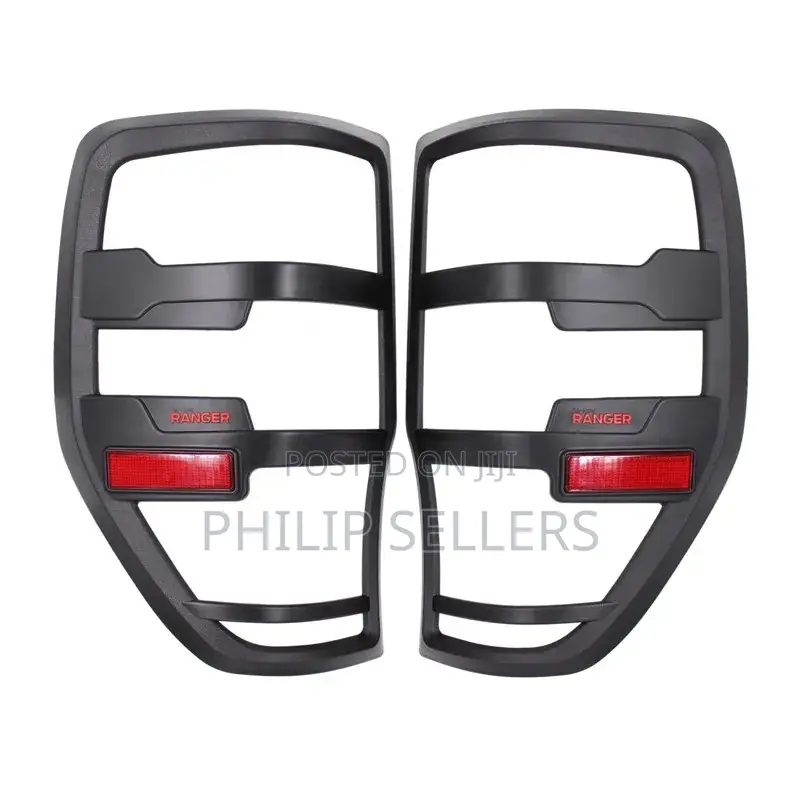 ABS Black Tail Light Cover Fashion Decorative Tail Light Cov
