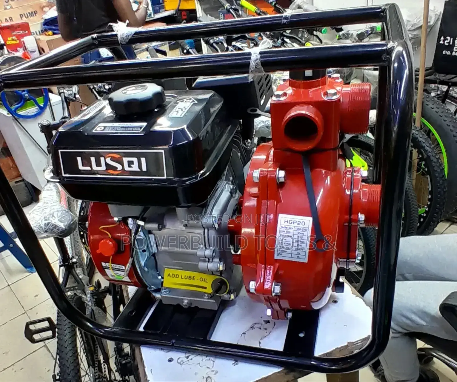 Lusqi 2" High Pressure Waterpump
