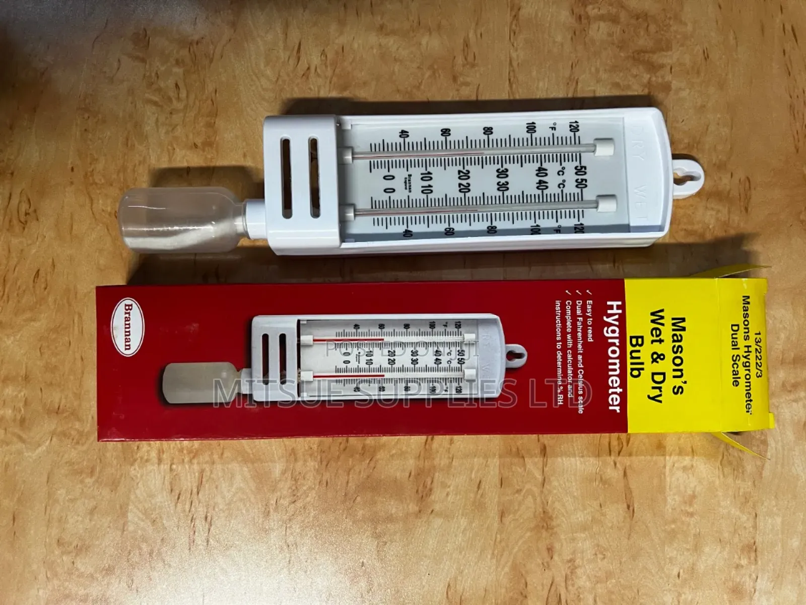 Brannan Wet Dry Bulb Hygrometer
