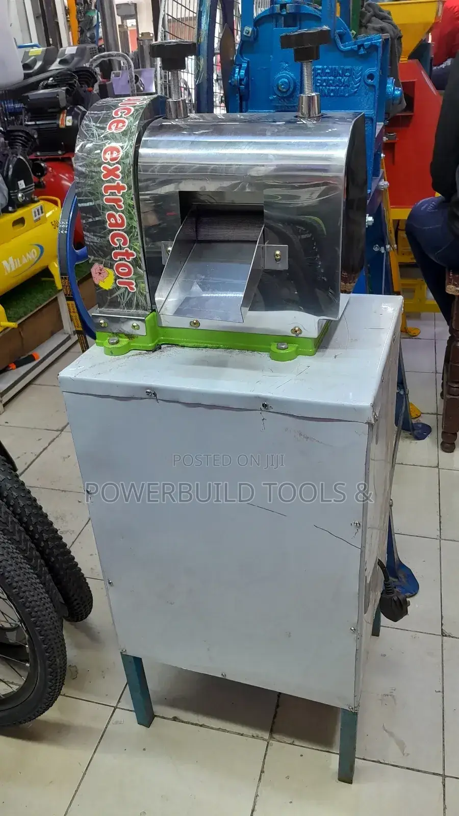 Sugarcane Extruder Machine