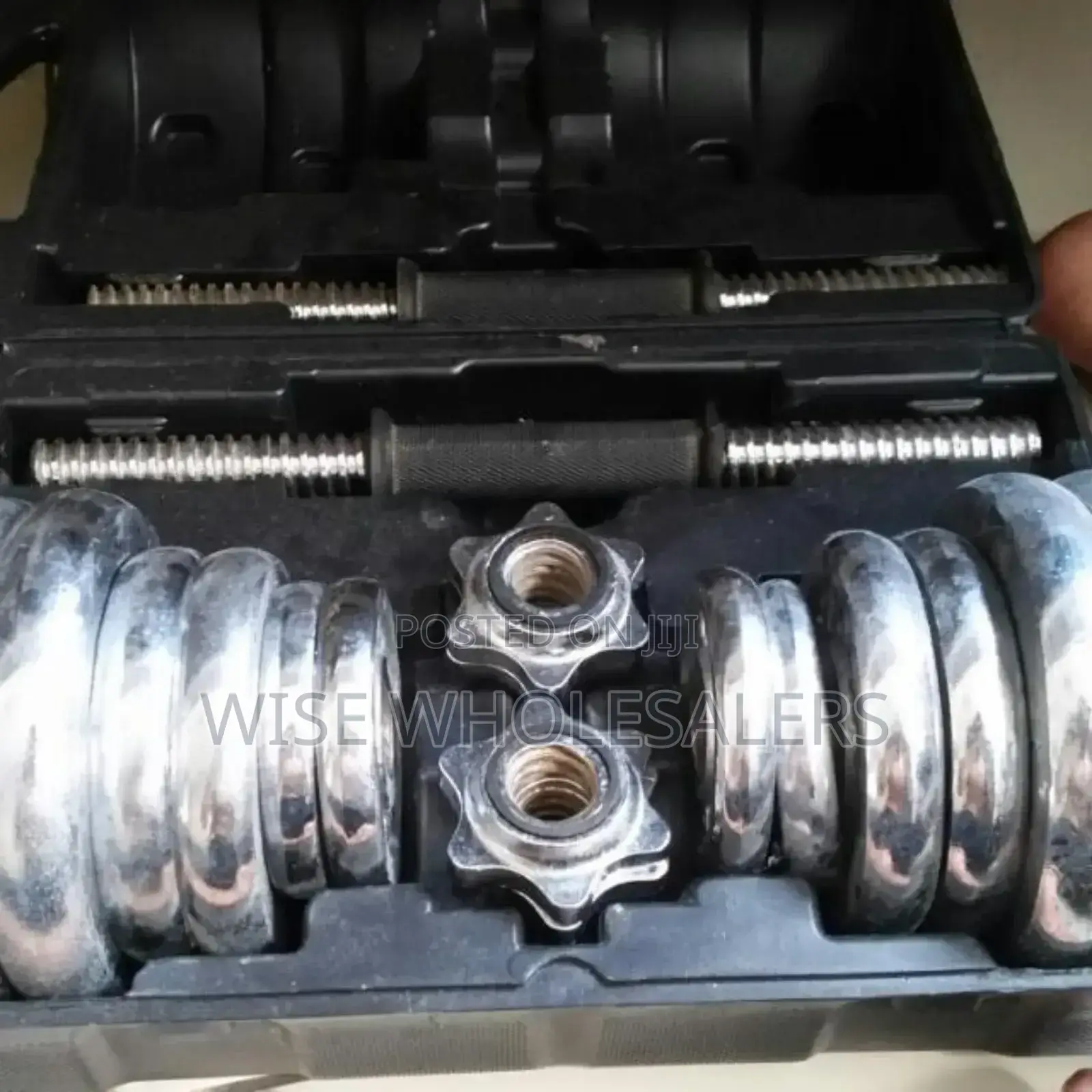 30kg Adjustable Dumbell Set With Case