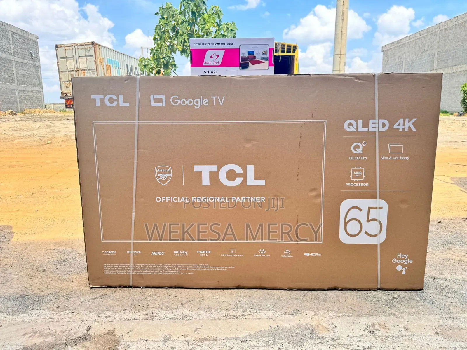 TCL 65′′ C655 (New 2024) Qled Pro Smart Google Tv – 65c655