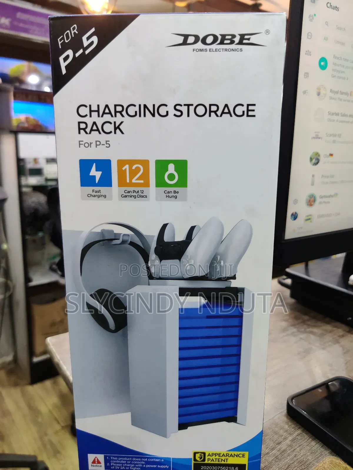 Ps5 Charging Storage Rack