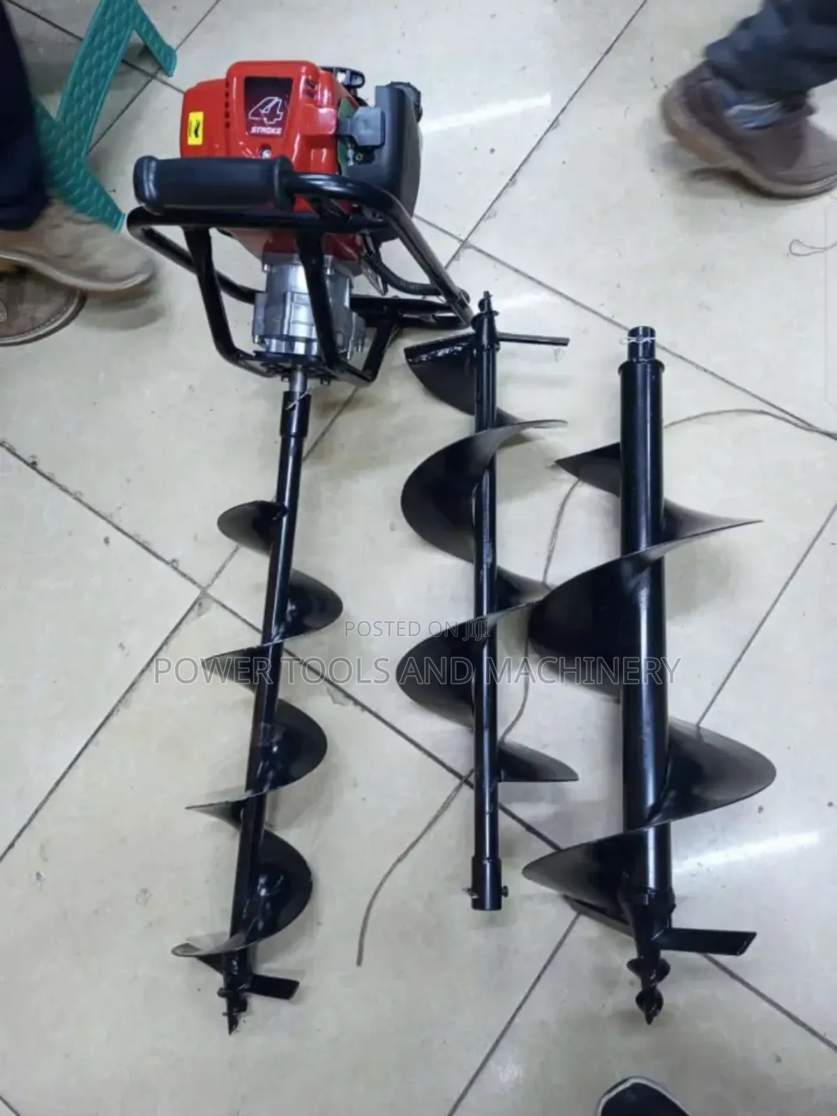 Earth Auger 4stroke With Three Different Size Bits