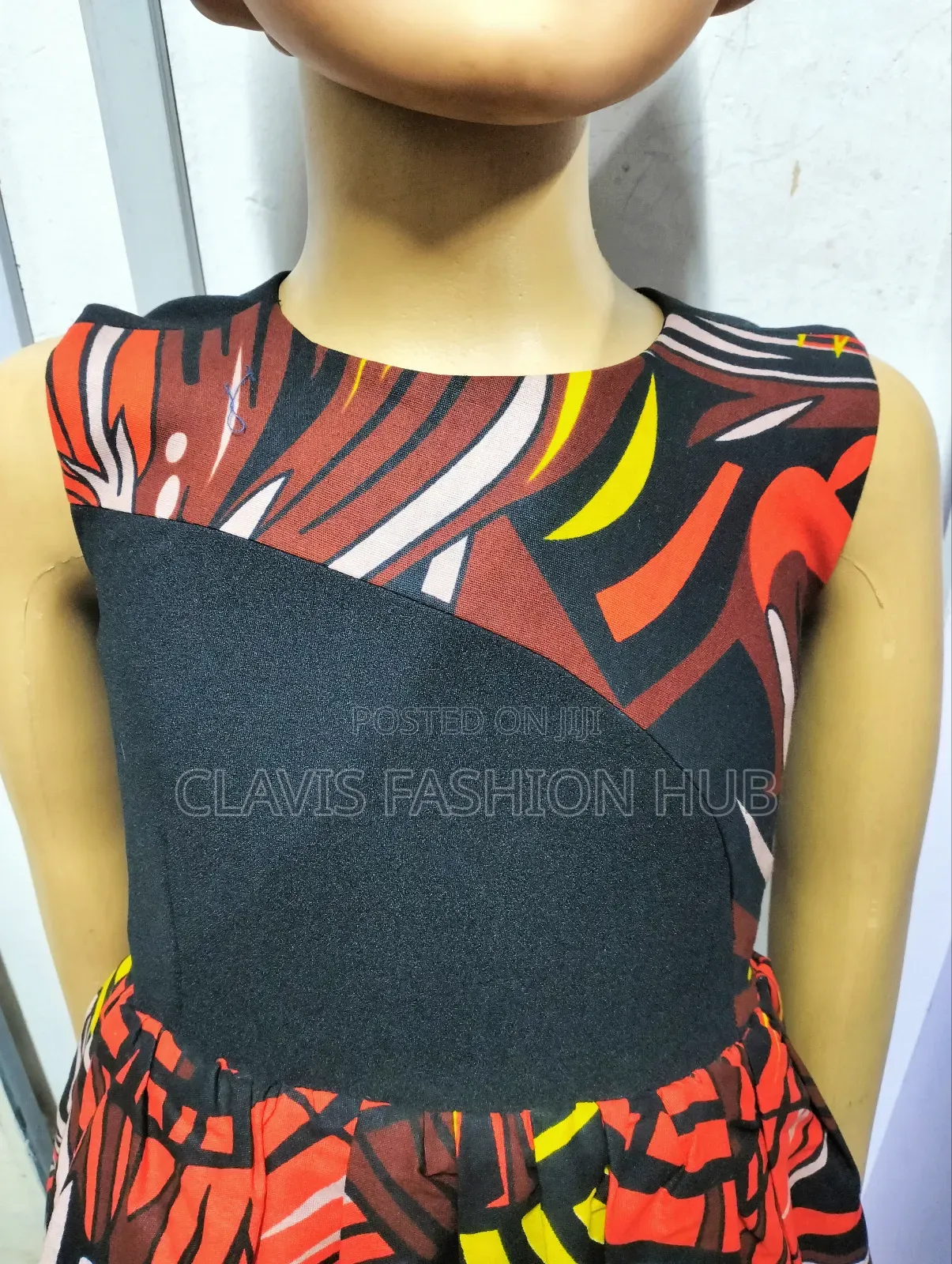 Kitenge Girls Dress CBC/Church Dress