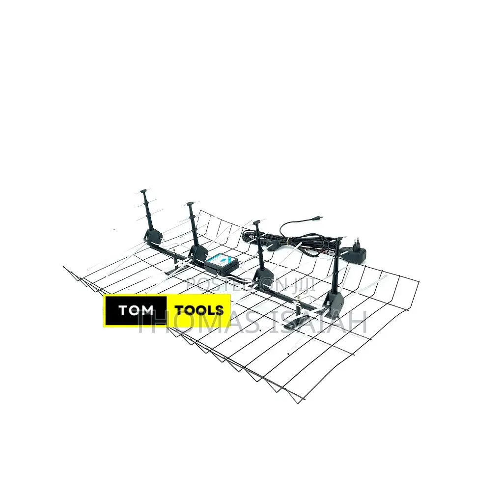 JETA High Gain UHF VHF Grid TV Antenna Aerial With Signal Am