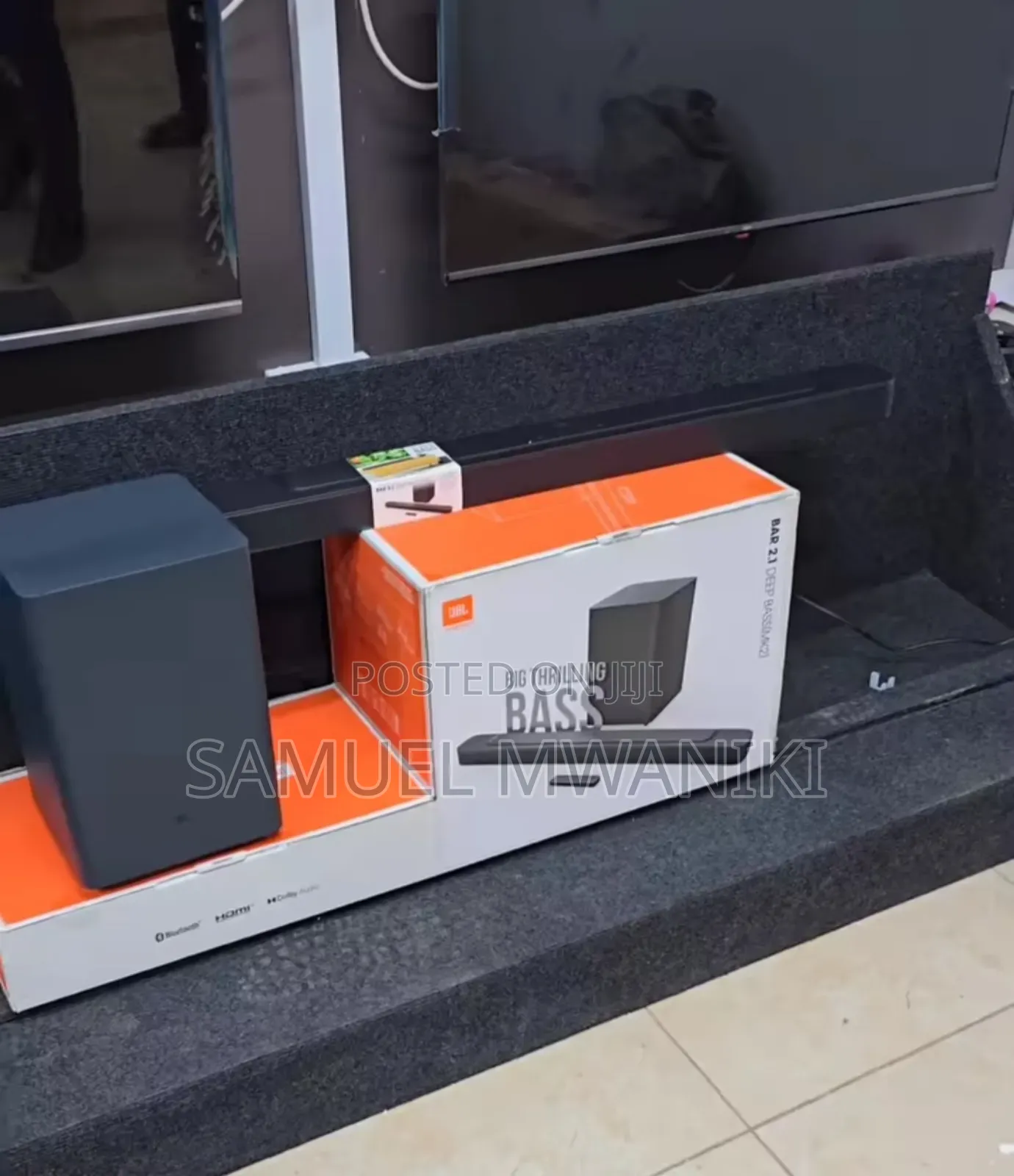 JBL Bar 2.1 Deep Bass (Mk2) Wireless Soundbar 2024